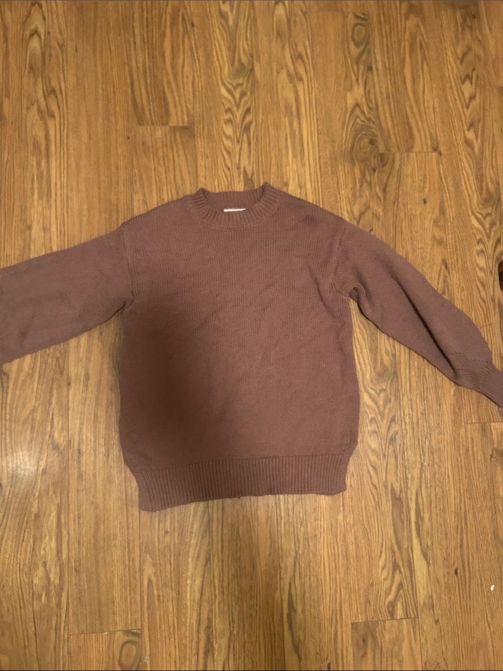 Sweater in Dusty Mauve